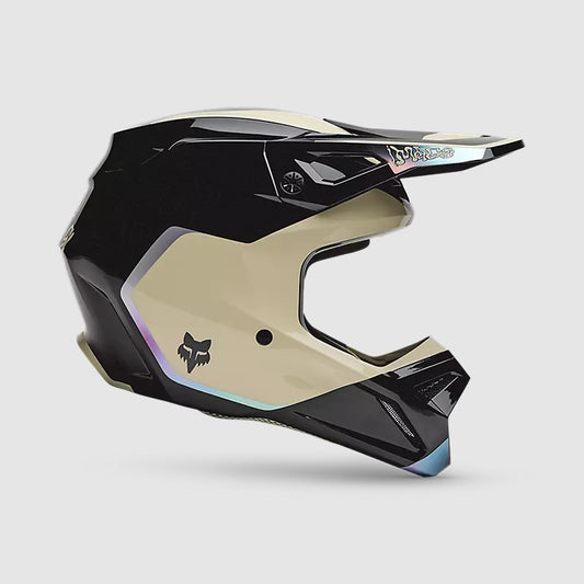 Casco Moto V1 Hello Future Negro/Cafe Fox | Casco Moto Fox casco fox racing motocross mtb