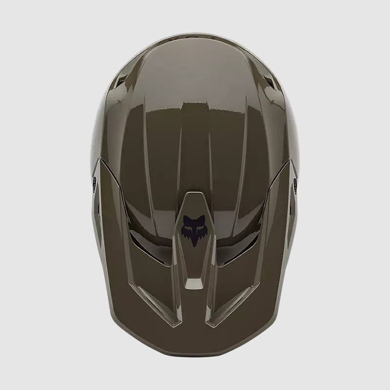 Casco Moto V1 Solid Cafe Fox | Casco Moto Fox casco fox racing motocross mtb