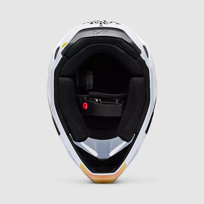 Casco Moto V1 Hello Future Blanco Fox | Casco Moto Fox casco fox racing motocross mtb