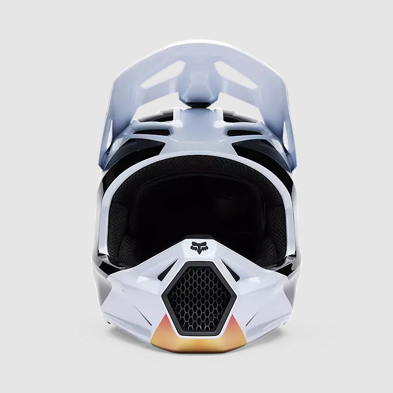 Casco Moto V1 Hello Future Blanco Fox | Casco Moto Fox casco fox racing motocross mtb