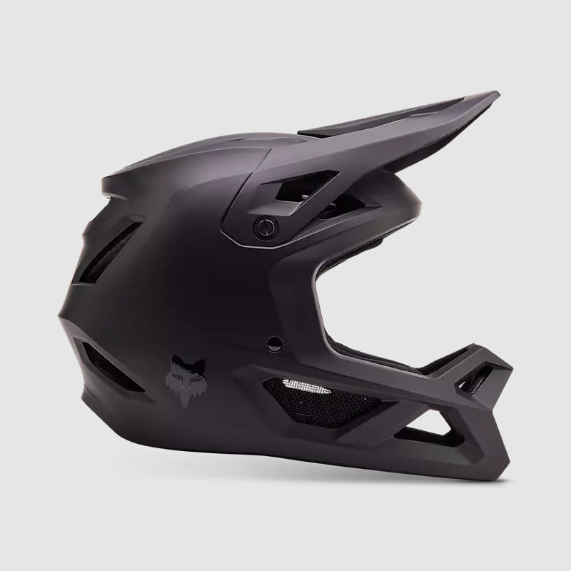 Casco Bicicleta New Rampage Mate Negro Fox | Casco MTB Fox casco fox racing motocross mtb