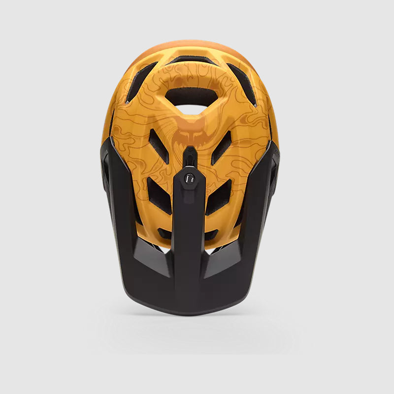 Casco Bicicleta New Proframe Frecuency Amarillo Fox | Casco MTB Fox casco fox racing motocross mtb
