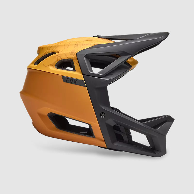 Casco Bicicleta New Proframe Frecuency Amarillo Fox | Casco MTB Fox casco fox racing motocross mtb