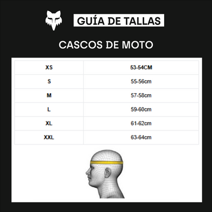 Casco Moto V1 Statk Rojo/Rosado Fox | Casco Moto Fox casco fox racing motocross mtb