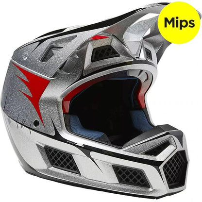 Casco Moto V3 RS Skars Plata Fox | Casco Moto Fox casco fox racing motocross mtb