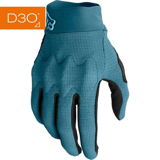Guantes Bicicleta Defend D30 Azul Fox