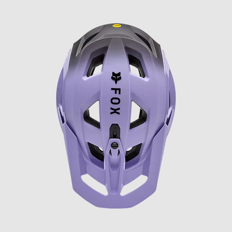 Casco Bicicleta New Speedframe Pro Backfade Morado Fox | Casco MTB Fox casco fox racing motocross mtb