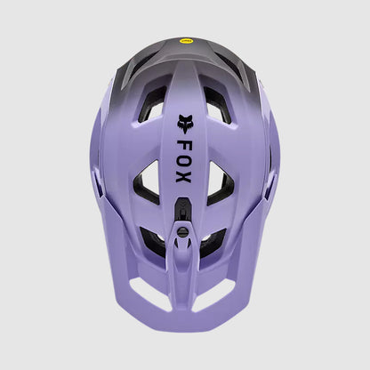 Casco Bicicleta New Speedframe Pro Backfade Morado Fox | Casco MTB Fox casco fox racing motocross mtb