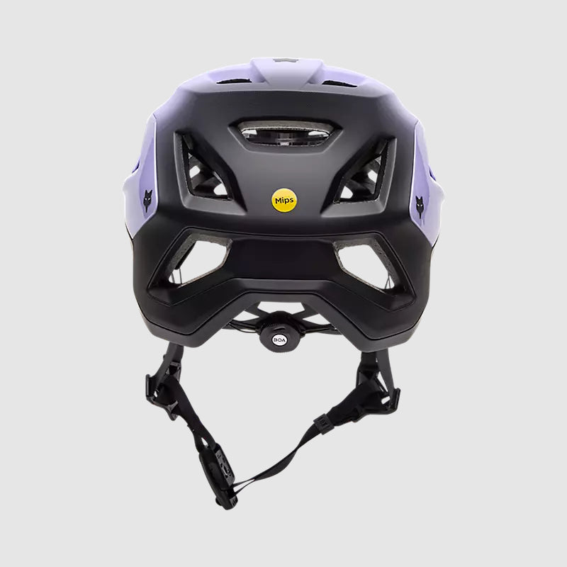 Casco Bicicleta New Speedframe Pro Backfade Morado Fox | Casco MTB Fox casco fox racing motocross mtb