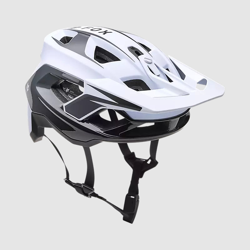 Casco Bicicleta New Speedframe Pro Defy Gris Fox | Casco MTB Fox casco fox racing motocross mtb