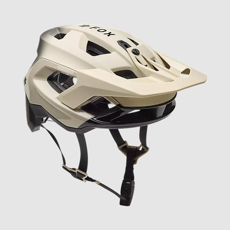 Casco Bicicleta New Speedframe Pro Backfade Crema Fox | Casco MTB Fox casco fox racing motocross mtb