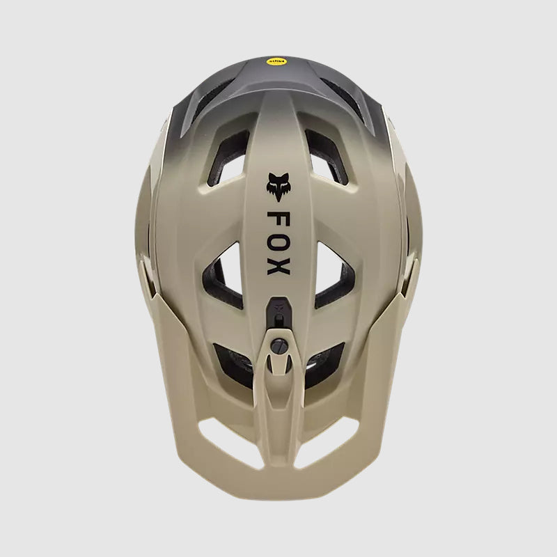 Casco Bicicleta New Speedframe Pro Backfade Crema Fox | Casco MTB Fox casco fox racing motocross mtb