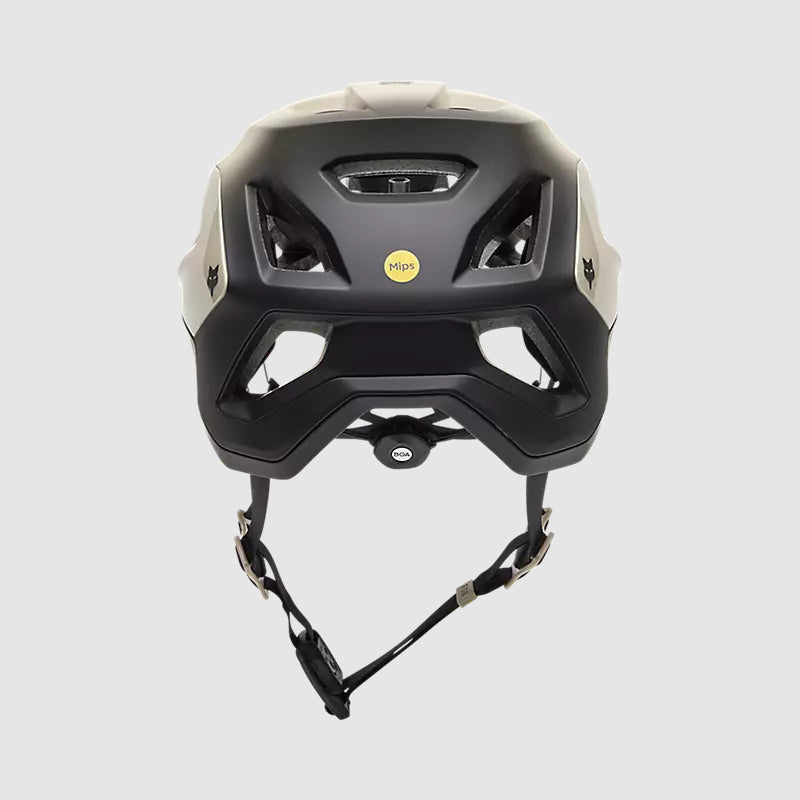 Casco Bicicleta New Speedframe Pro Backfade Crema Fox | Casco MTB Fox casco fox racing motocross mtb