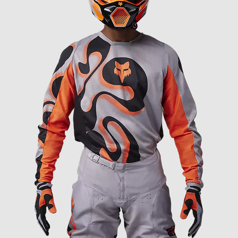 Polera Moto 180 Emotion Gris Fox polera moto fox motocross