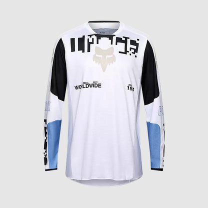 Polera Moto 180 Digi Image Blanco Fox polera moto fox motocross