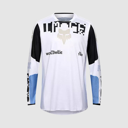 Polera Moto 180 Digi Image Blanco Fox polera moto fox motocross