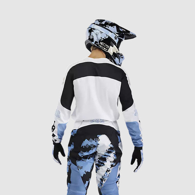 Polera Moto 180 Digi Image Blanco Fox polera moto fox motocross