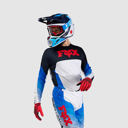 Polera Moto 360 Fade Azul Fox polera moto fox motocross