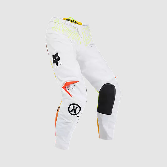 Pantalon Fox Moto 180 Hello Future para Moto Blanco