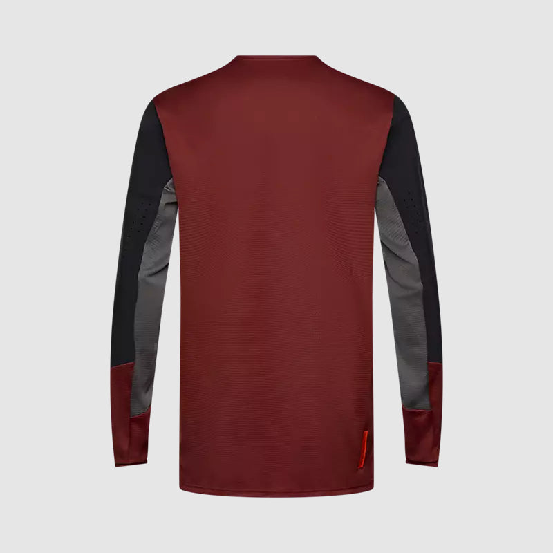 Polera Bicicleta Defend Manga Larga Marron Fox polera bicicleta fox mtb