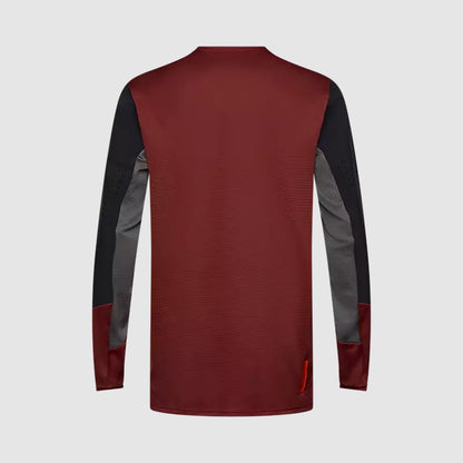 Polera Bicicleta Defend Manga Larga Marron Fox polera bicicleta fox mtb