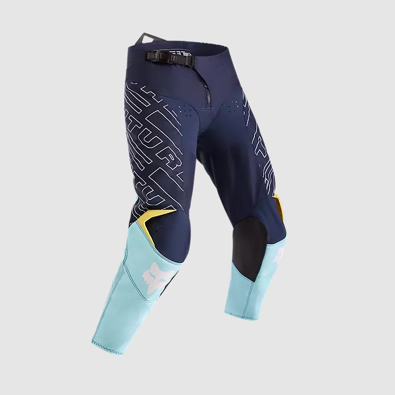 Pantalon Fox Moto Niño 180 Elevated para Moto Azul