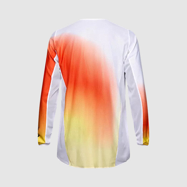 Polera Moto Air Haze 180 Blanco Fox polera moto fox motocross