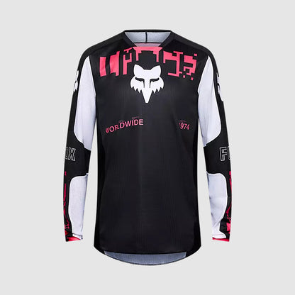 Polera Moto 180 Digi Image Negro Fox polera moto fox motocross