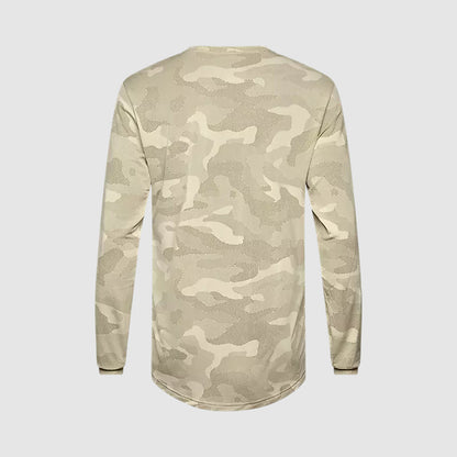 Polera Bicicleta Ranger TruDri™ Manga Larga Crema Fox polera bicicleta fox mtb