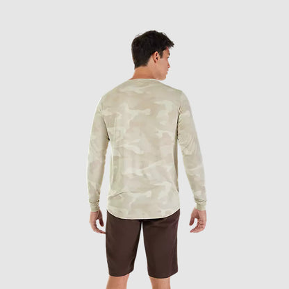 Polera Bicicleta Ranger TruDri™ Manga Larga Crema Fox polera bicicleta fox mtb