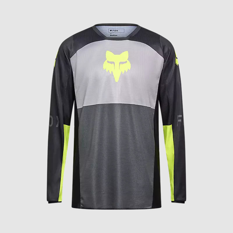 Polera Moto 180 Flow Negro/Amarillo Fox polera moto fox motocross