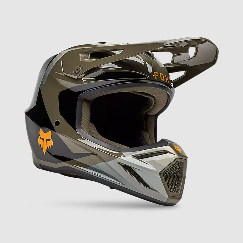 Casco Moto V3 Fade Cafe Fox | Casco Moto Fox casco fox racing motocross mtb