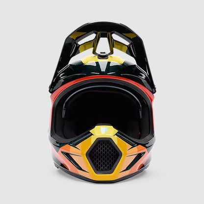 Casco Moto V3 RS Grid Negro/Rojo Fox | Casco Moto Fox casco fox racing motocross mtb