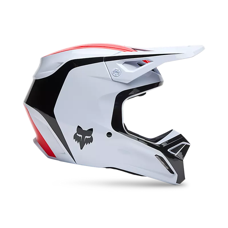 Casco Moto V1 Flow Blanco Fox | Casco Moto Fox casco fox racing motocross mtb