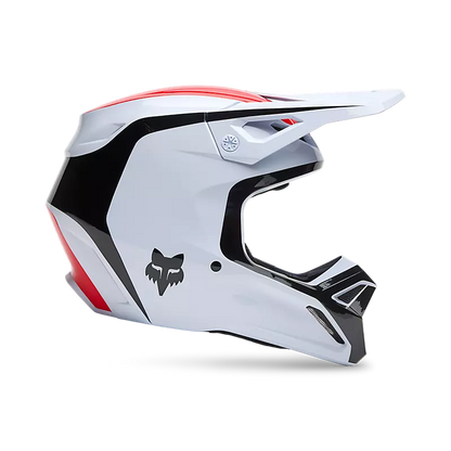 Casco Moto V1 Flow Blanco Fox | Casco Moto Fox casco fox racing motocross mtb