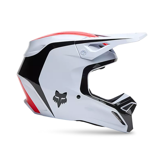 Casco Moto V1 Flow Blanco Fox | Casco Moto Fox casco fox racing motocross mtb
