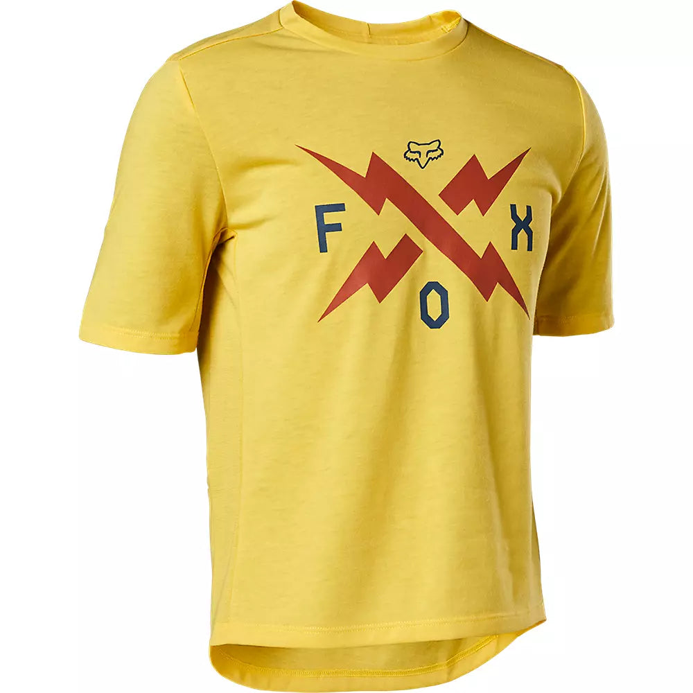 Polera Bicicleta Niño Ranger Drirelease® Amarillo Fox polera bicicleta fox mtb
