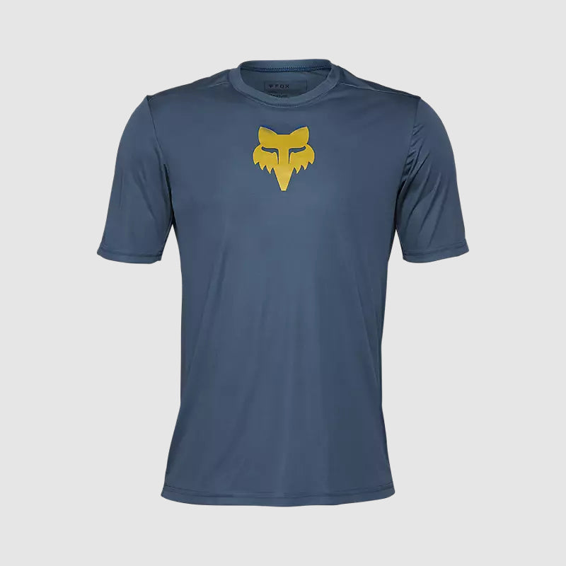 Polera Bicicleta  Ranger Lab Head Azul Fox polera bicicleta fox mtb