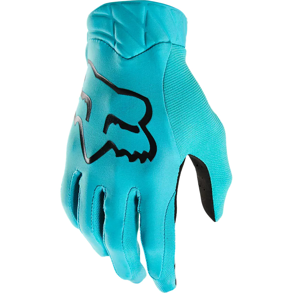 Guantes Moto Mujer Airline Celeste Fox - imagen 2