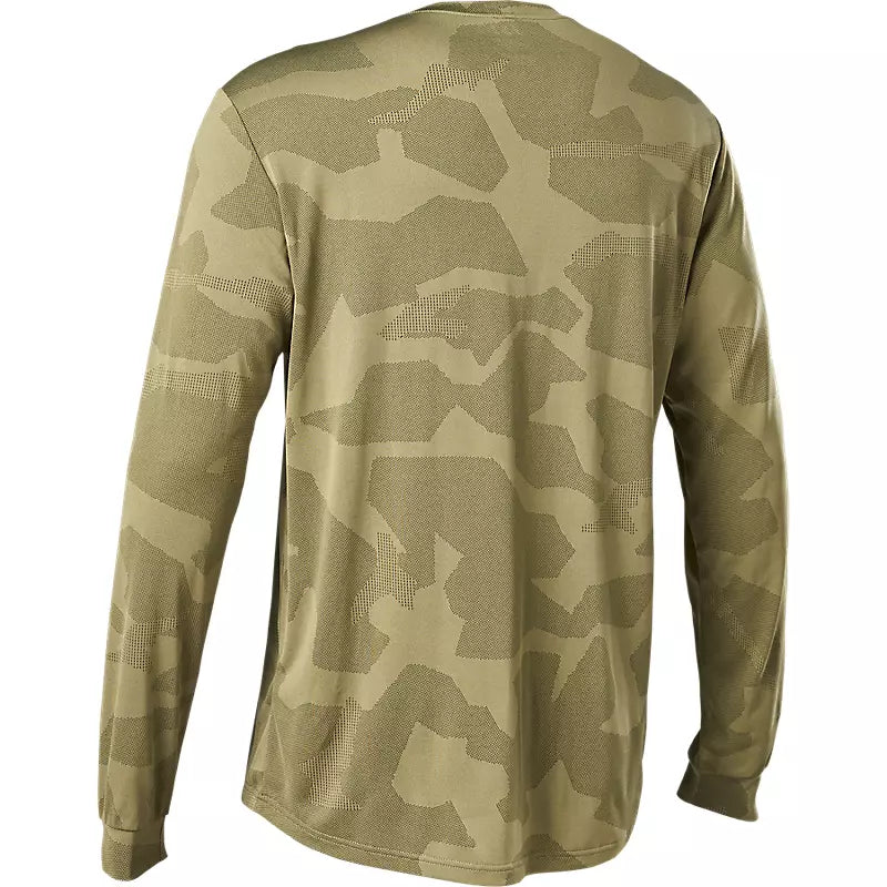 Polera Bicicleta Manga Larga Ranger Trudri Cafe Fox polera bicicleta fox mtb