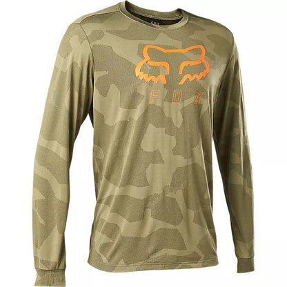 Polera Bicicleta Manga Larga Ranger Trudri Cafe Fox polera bicicleta fox mtb