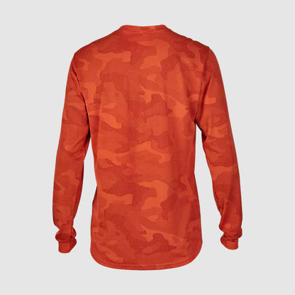 Polera Bicicleta Ranger TruDri™ Manga Larga Naranjo Fox polera bicicleta fox mtb