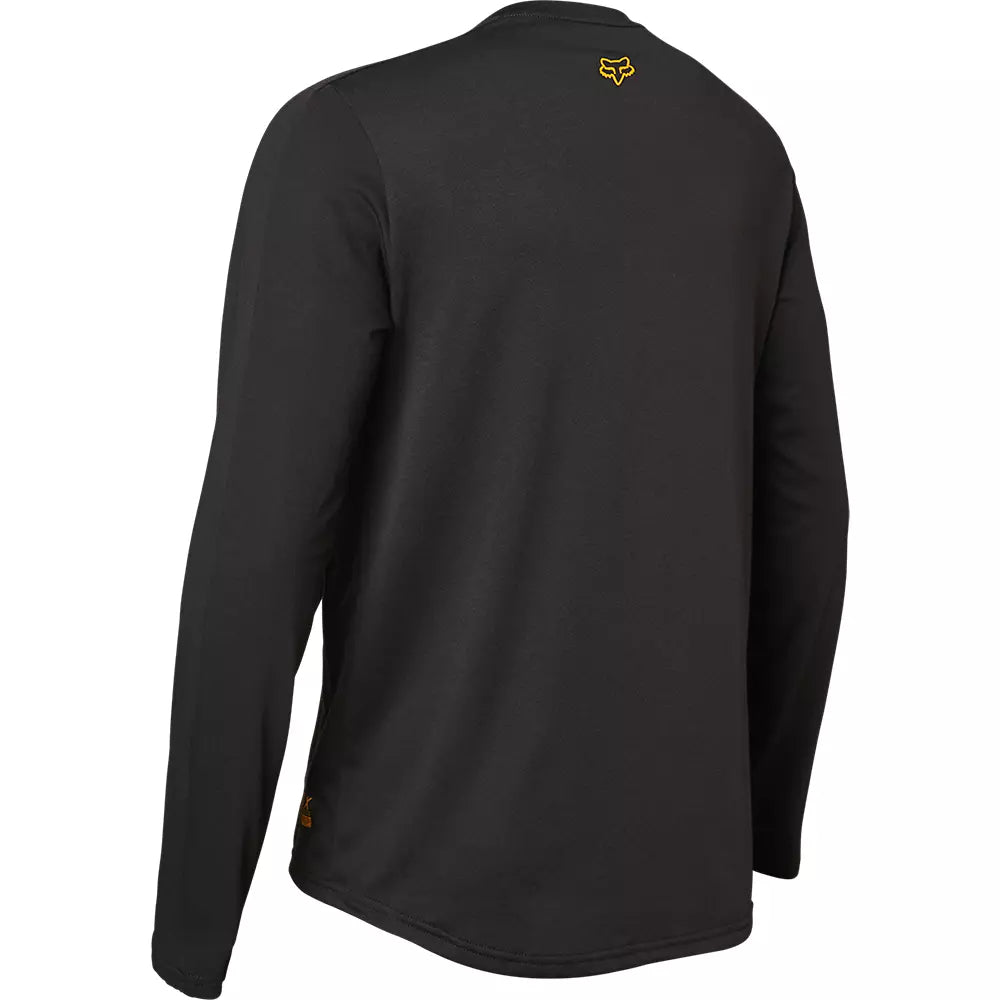 Polera Bicicleta Ranger Drirelease® Race Co Manga Larga Negro Fox polera bicicleta fox mtb