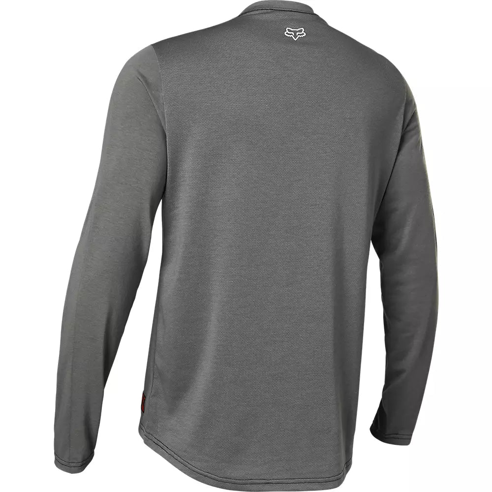 Polera Bicicleta Ranger Drirelease® Race Co Gris Fox polera bicicleta fox mtb