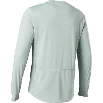 Polera Bicicleta Ranger Drirelease® Manga Larga Celeste Claro Fox polera bicicleta fox mtb
