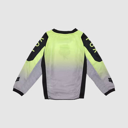 Polera Moto Infantil 180 Lean Amarillo Fox polera moto fox motocross