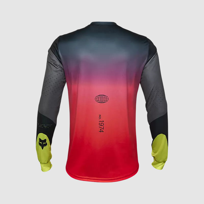 Polera Moto Ranger Revise Negro/Rosado Fox polera moto fox motocross