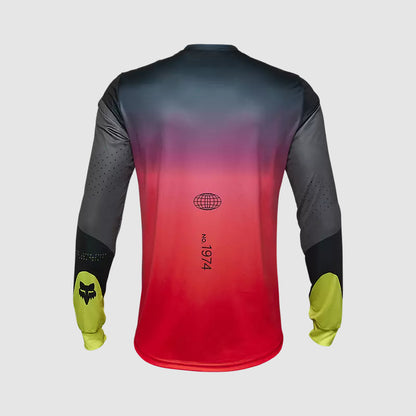 Polera Moto Ranger Revise Negro/Rosado Fox polera moto fox motocross