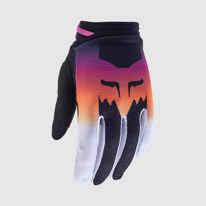 Guantes Moto Mujer 180 Flora Rosado Fox - imagen 2