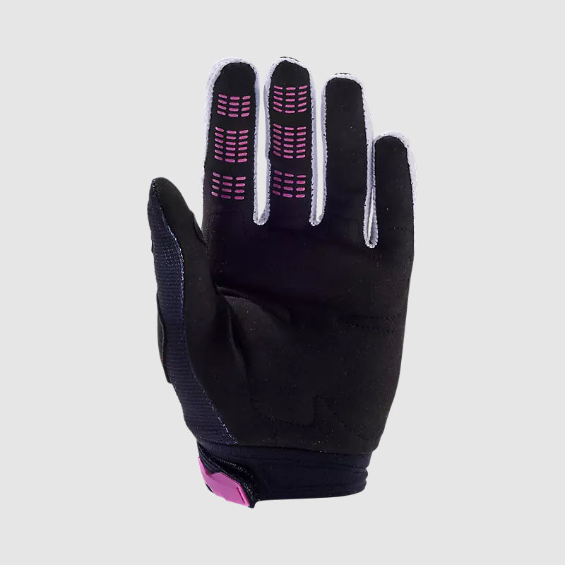 Guantes Moto Mujer 180 Flora Rosado Fox - imagen 3